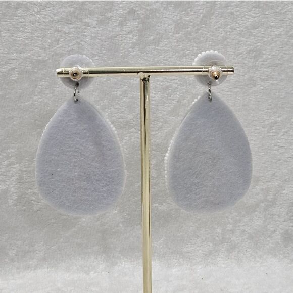 🌻Set of 3-Sunflower hand beaded earrings. NEW - Picture 6 of 9